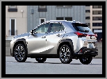 Budynek, Srebrny, Lexus UX200